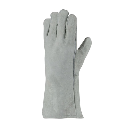 Pip Shoulder Split Cowhide Leather Welder's Glove with Cotton Liner - Left Hand Only, 12PK 73-888LHO